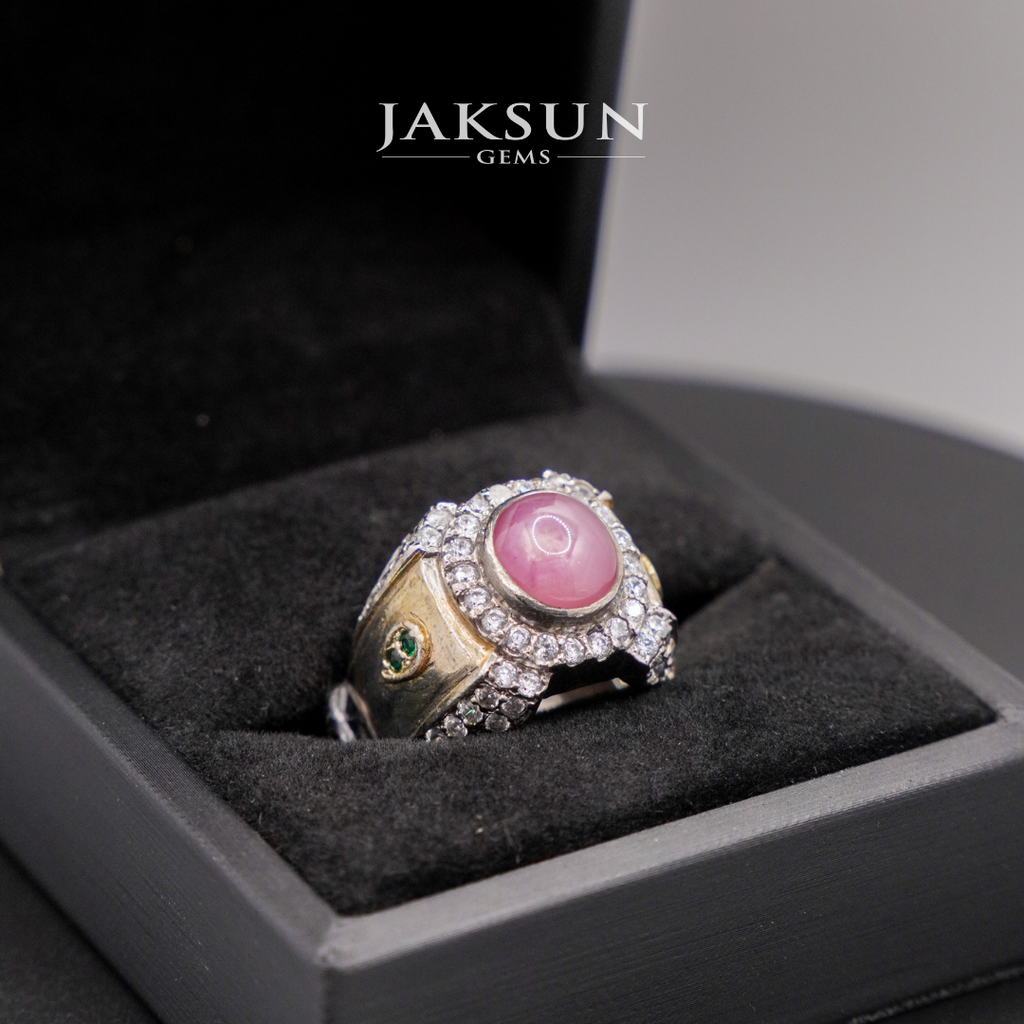 Cincin Ruby (Alpaka Setting) 03
