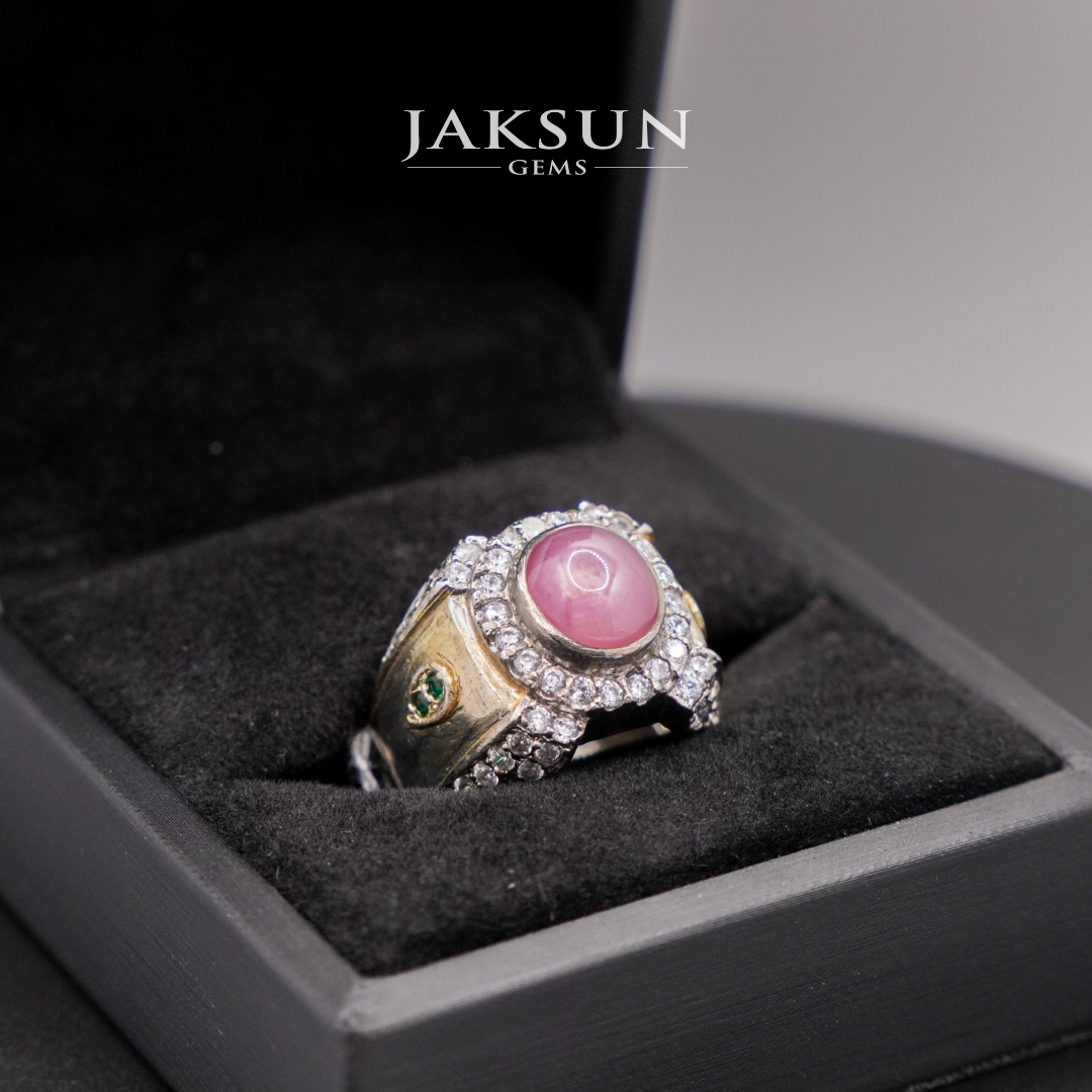 Cincin Ruby (Alpaka Setting) 03